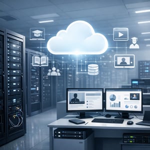 Modern Server Infrastructure Supporting Cloud Learning Systems
