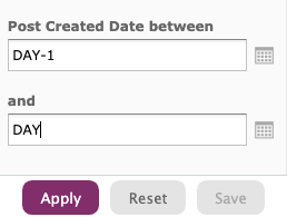 Date Filter