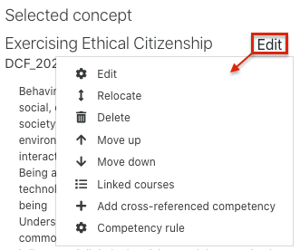 edit competency
