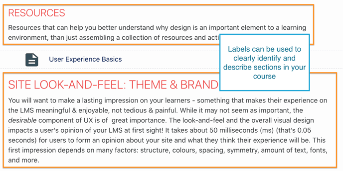 Label Module