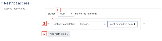 Restict Access Settings_