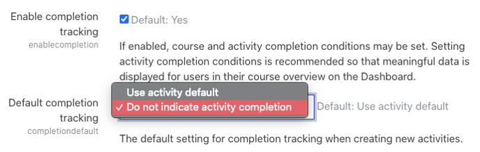 Site Completion tracking