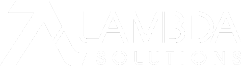 Lambda Logo - white