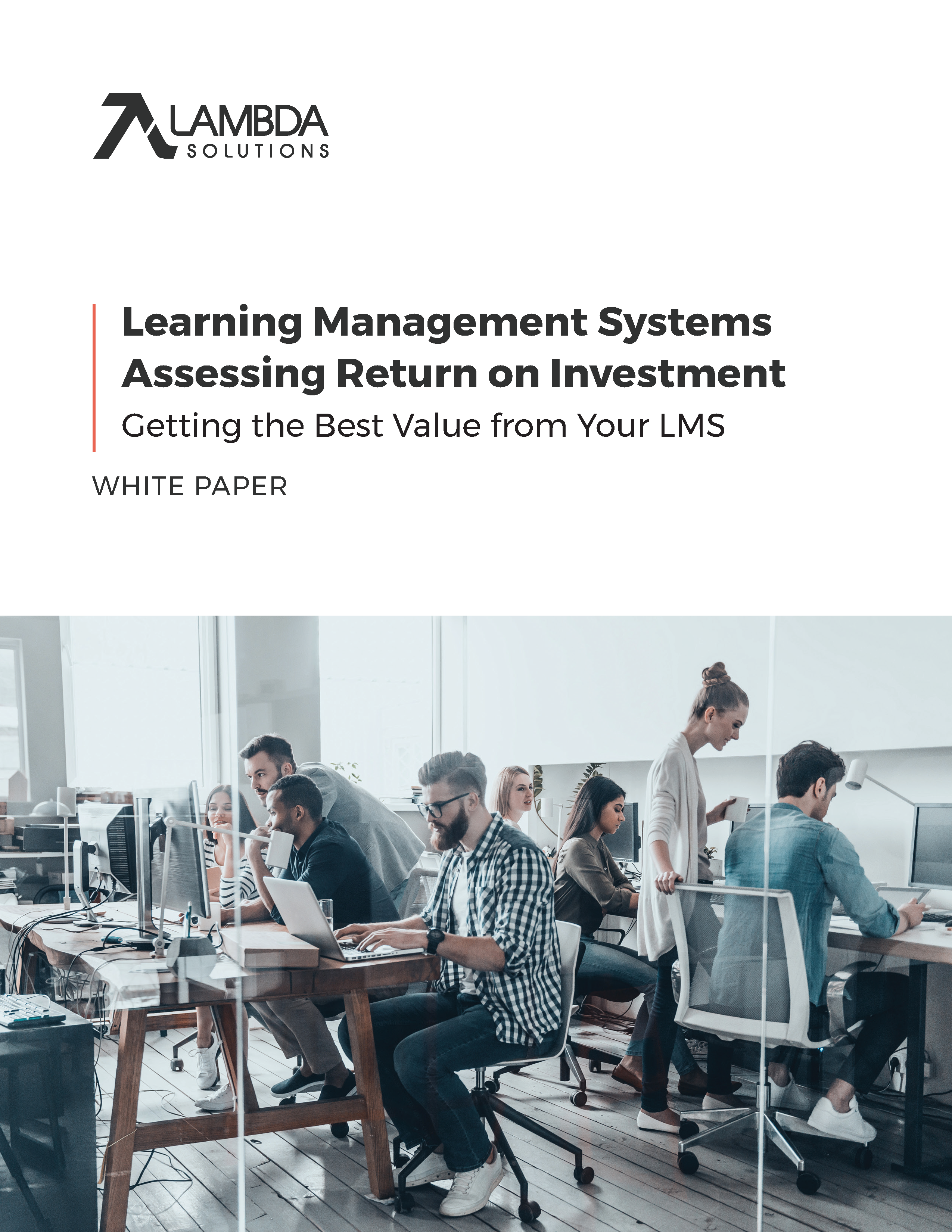 image whitepaper assessing ROI of an LMS cover