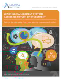 LMS assessing ROI