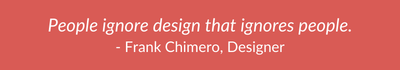 Quote - Frank Chimero - designer 