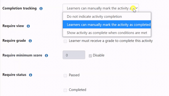 activitycompletionscorm