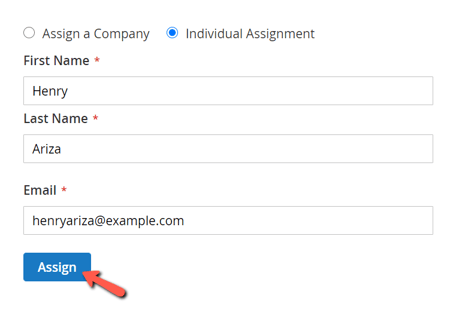 assigncoursesindividualassignment