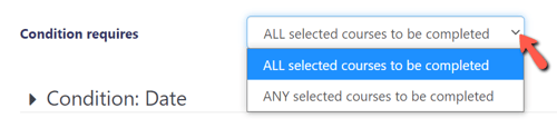 conditionrequires