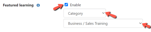 coursecatalogconfiguregeneralfeaturedlearning