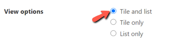 coursecatalogconfiguregeneralviewoptions