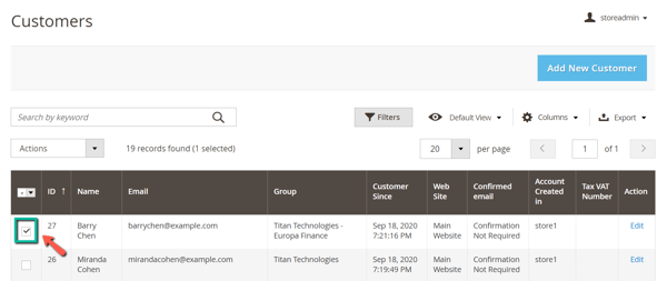 customeractionsselect