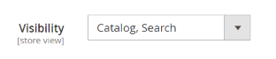 image screenshot visibility in catalogues and searches