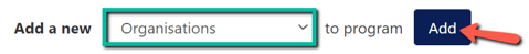programeditassignmentaddorganisation